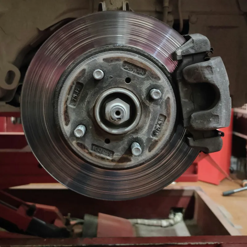 Vented brake disc set, 312 mm